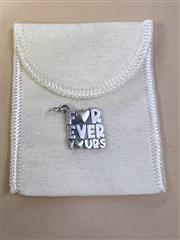 James Avery “For Ever Yours” Charm – Sterling Silver